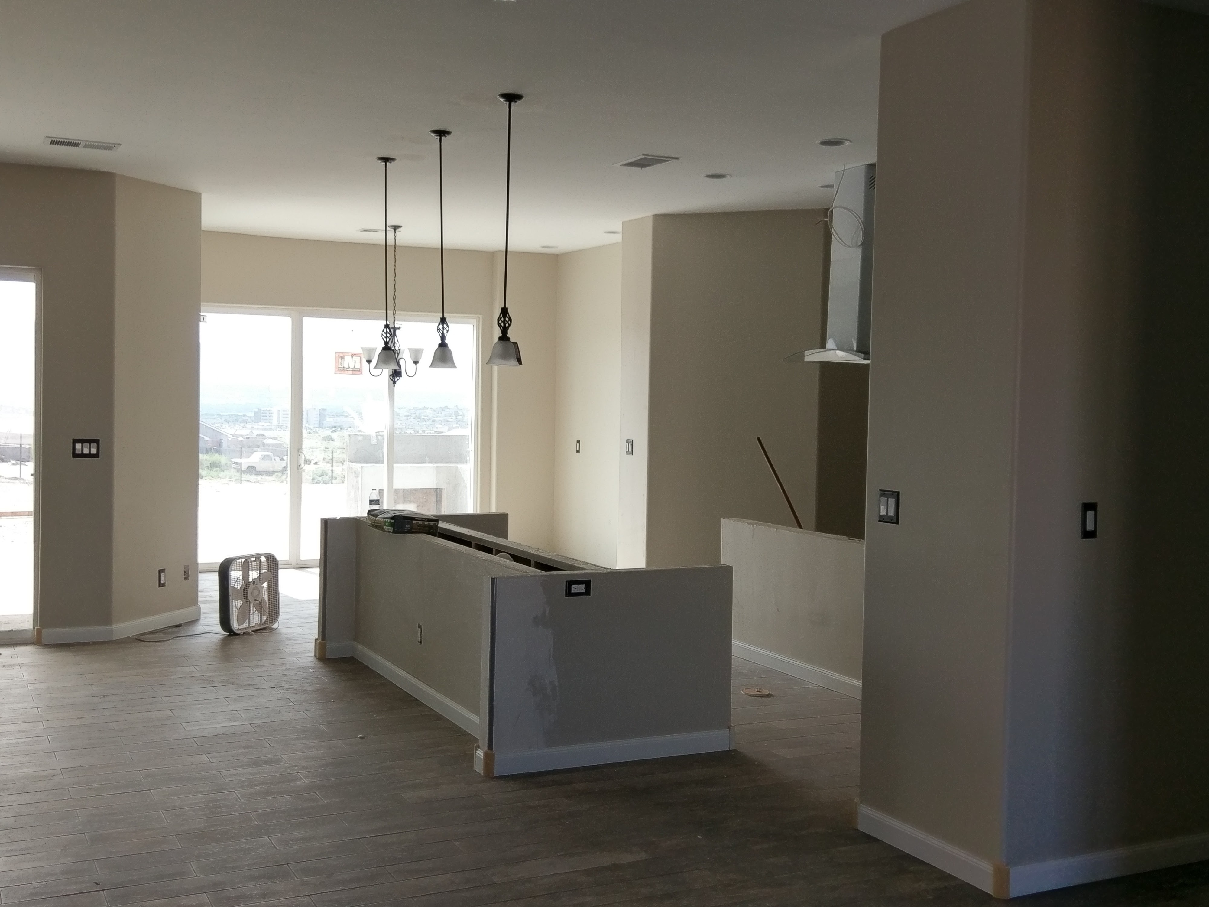 Open-Concept Great Room — before renovation